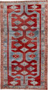 Antique Caucasian Area Rug (5' x 10')